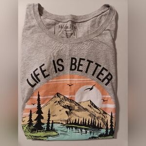 Life is better at the lake shirt